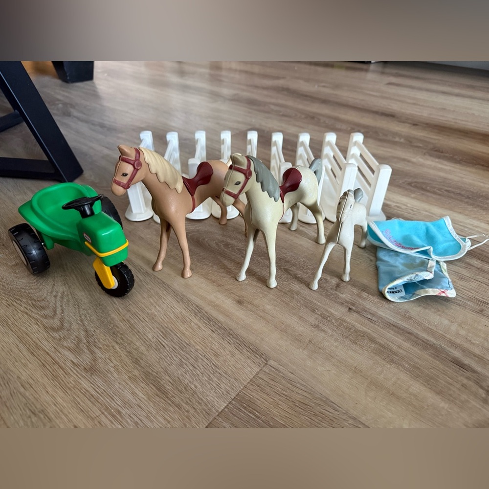 Vintage Little Tikes horse collection